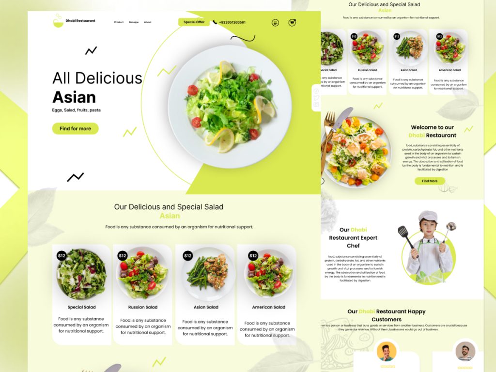 Restaurant Website Design